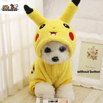 SUPREPET Cat Costume Cute Pet Clothes Pikachu Cosplay Clothes Autumn Winter  Cat clothes Home Pajamas Puppy Hoodie Dog Coat - VIGANIMAL