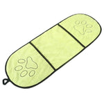 Ultra-absorbent Pet Dog Bath Towel Microfiber Absorbent Pet Drying Towel Blanket With Pocket  For Small Medium Large Dogs - VIGANIMAL
