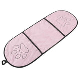 Ultra-absorbent Pet Dog Bath Towel Microfiber Absorbent Pet Drying Towel Blanket With Pocket  For Small Medium Large Dogs - VIGANIMAL