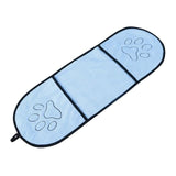 Ultra-absorbent Pet Dog Bath Towel Microfiber Absorbent Pet Drying Towel Blanket With Pocket  For Small Medium Large Dogs - VIGANIMAL