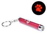 Portable creative funny cat laser led pointer pet kitten training toy light pen with bright animation mouse shadow accessories - VIGANIMAL