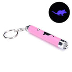 Portable creative funny cat laser led pointer pet kitten training toy light pen with bright animation mouse shadow accessories - VIGANIMAL