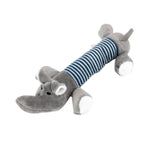 Squeak Chew Dog Toys Sound Dolls Dog Cat Fleece Pet Funny Plush Toys Elephant Duck Pig Fit for All Pets Durability - VIGANIMAL