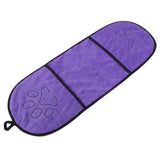 Ultra-absorbent Pet Dog Bath Towel Microfiber Super Absorbent Pet Drying Towel Blanket With Pocket  For Small Medium Large Dogs - VIGANIMAL